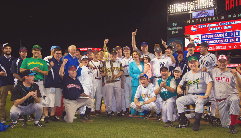 Congressional baseball game group photo