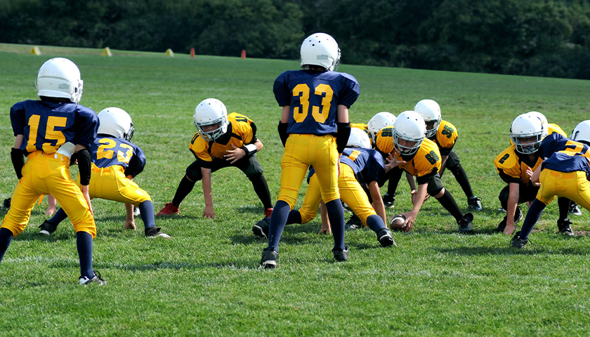 Youth football players