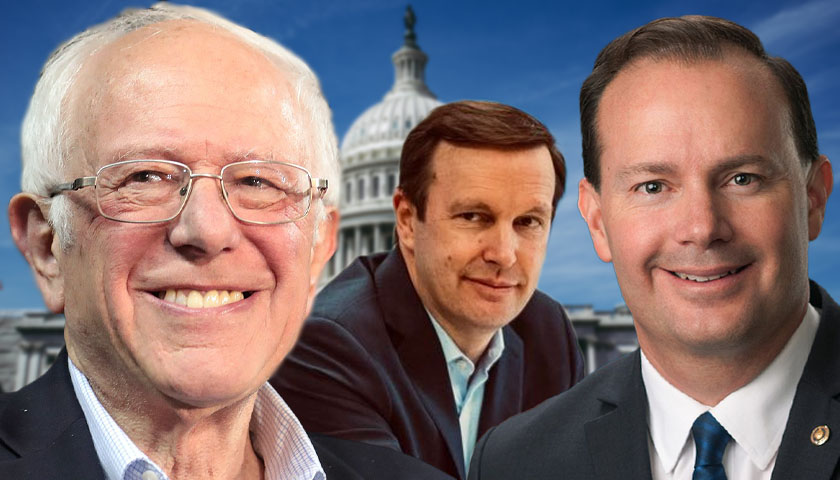 Bernie Sanders, Chris Murphy and Mike Lee (U.S. Senators)