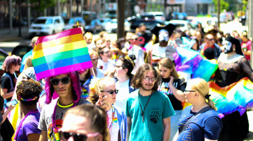 Gender Pride demonstration